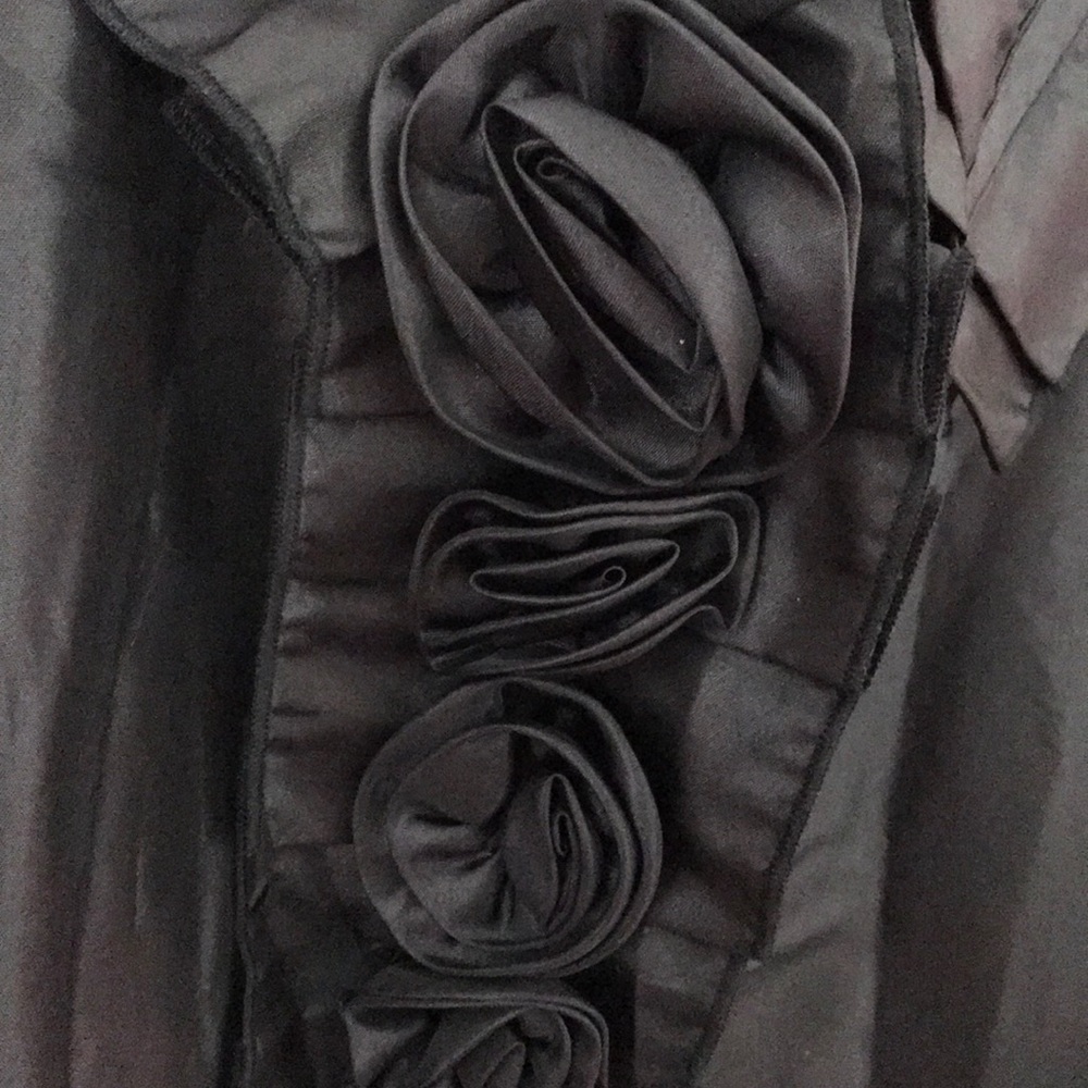 Thin black dress coat - Picture 3 of 7